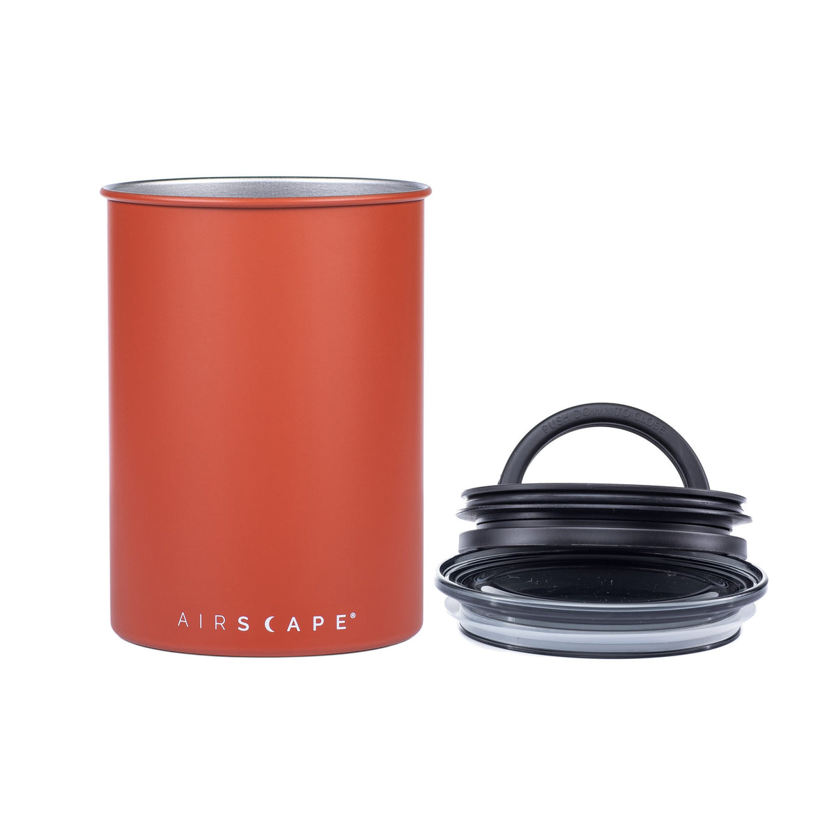 Airscape® Stainless Vacuum Coffee Storage Canister - Logo – Red Rock  Roasters